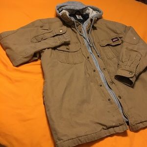 Dickies Hooded Duck Quilted Shirt Jacket - Mens L